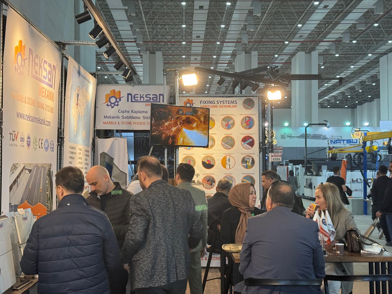 30.Marble İzmir Uluslararası Doğal Taş ve Teknolojileri Fuarına Katıldık