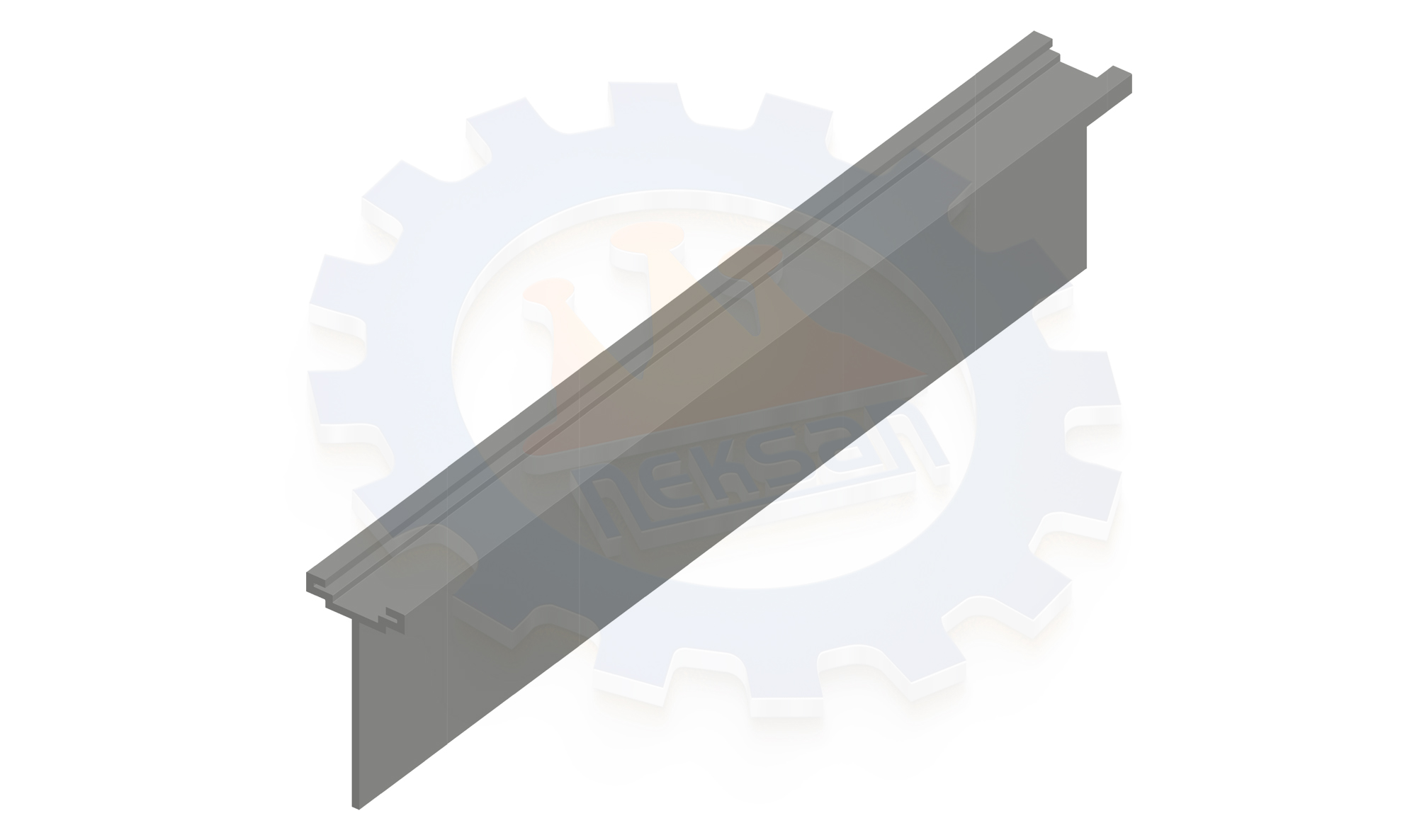 Kanallı T Profil Tekli