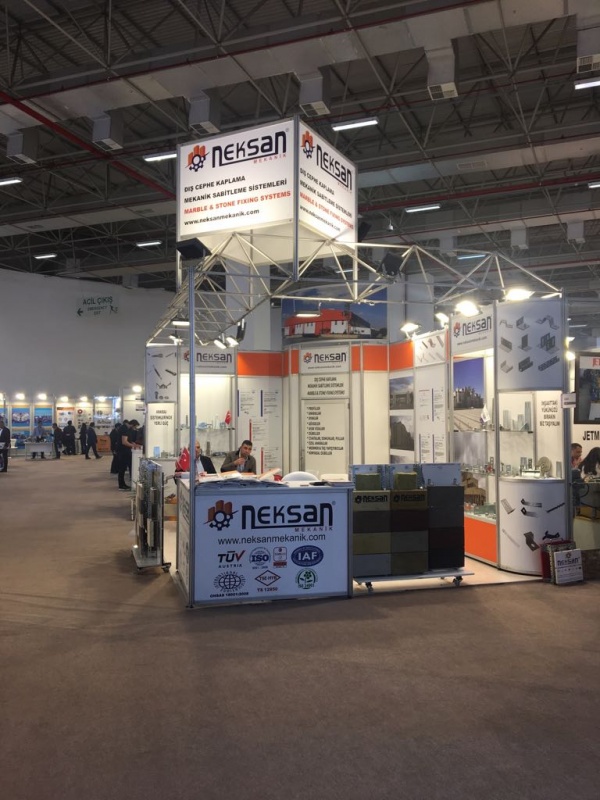 İzmir 24. Uluslararası Doğal Taş ve Teknolojileri Fuarı'nda Yerimizi Aldık